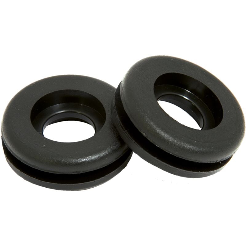 foto del prodotto passacavi bombato vemer diametro max 14mm nero 1pz ve363800