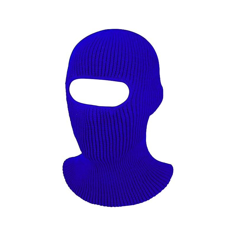 foto del prodotto passamontagna integrale in maglia, maschera da sci, 1 foro sollbry