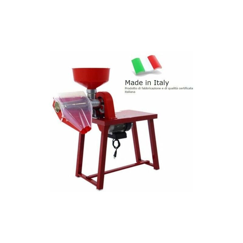 foto del prodotto passapomodoro elettrico palumbo ts plast con banco spremipomodoro 21467