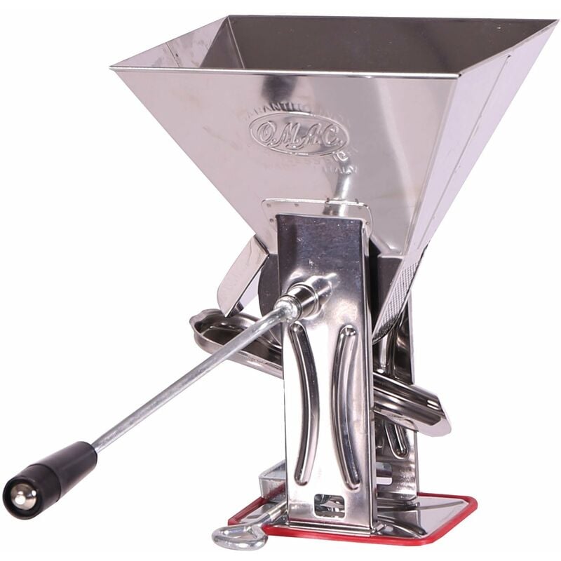 foto del prodotto passapomodoro manuale passatutto in acciaio inox spremipomodoro gulliver