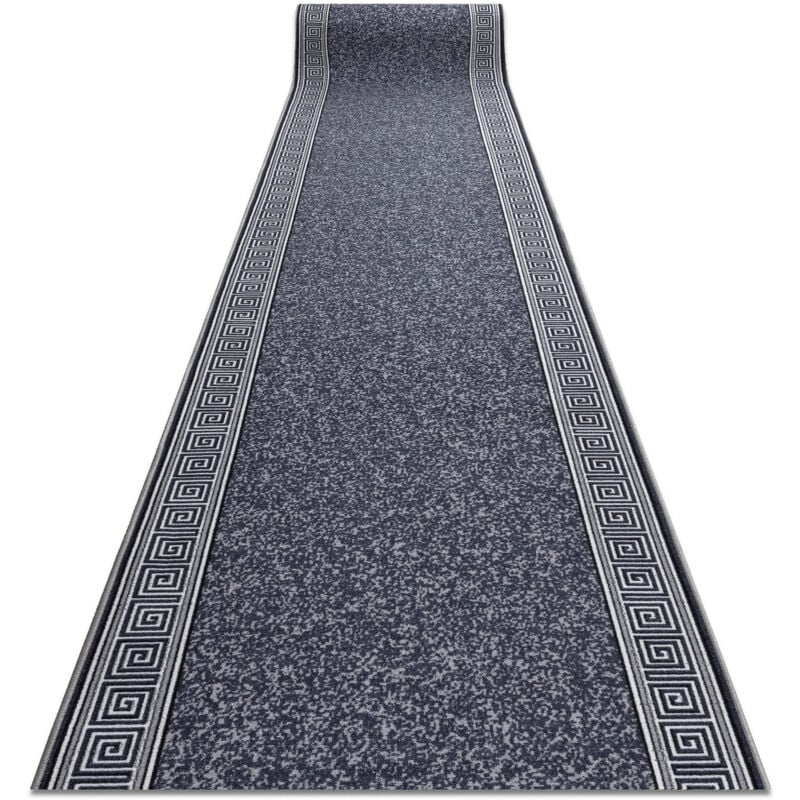 foto del prodotto passatoia gommata grek greco, antiscivolo grigio 90cm grey 90x100 cm