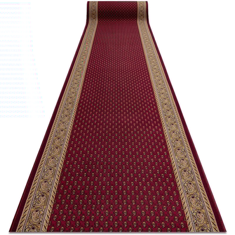 foto del prodotto passatoia gommata inca bordo 67cm red 67x760 cm