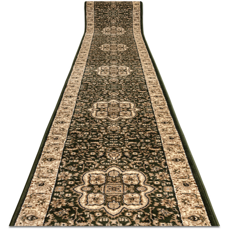 foto del prodotto passatoia heat set royal agy 0521 verde 120 cm green 120x100 cm