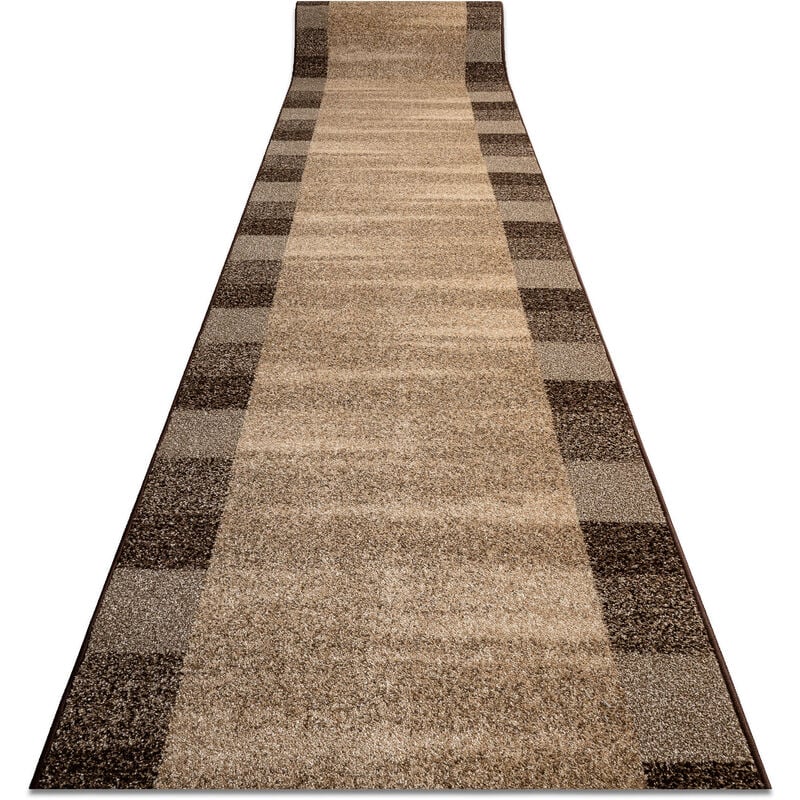 foto del prodotto passatoia karmel etna telaio, sabbia noce 70cm beige 70x320 cm