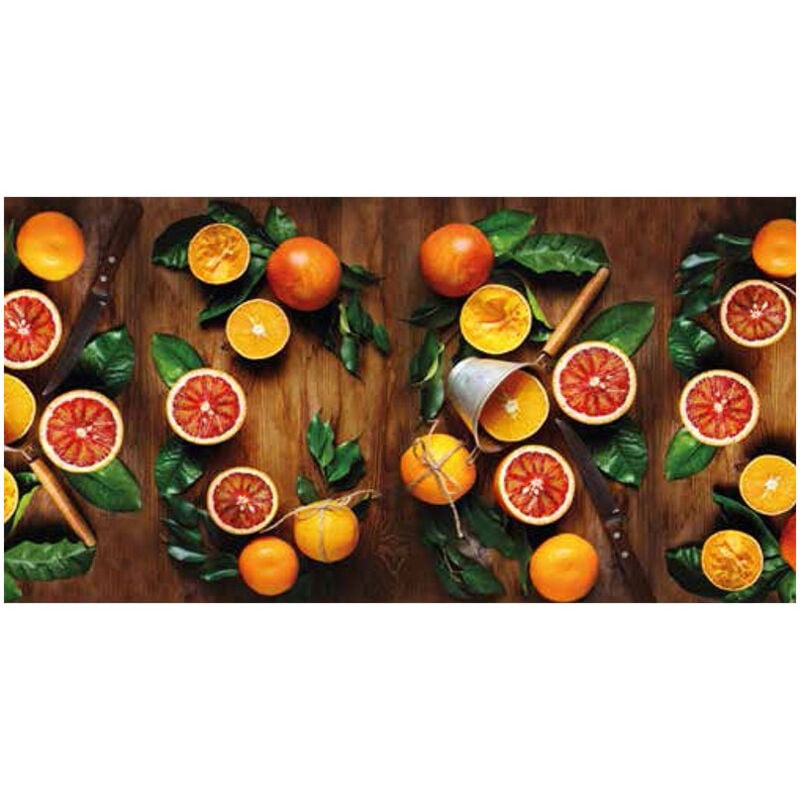 foto del prodotto passatoia kuki per cucina modello agrumi