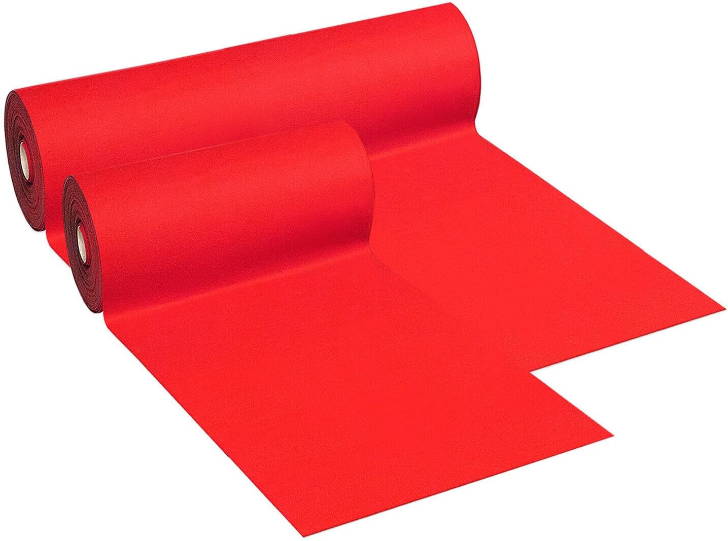 foto del prodotto passatoia moquette rossa 200x800 cm antiscivolo cerimonia evento fiera corridoio negozio marciapiede