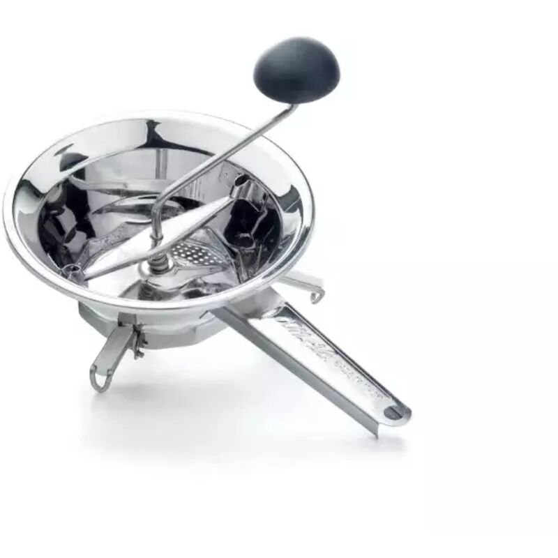 foto del prodotto passatutto inox 190 emanuel 3 diametro 24 cm con 3 filtri intercambiabili o.m.a.c.