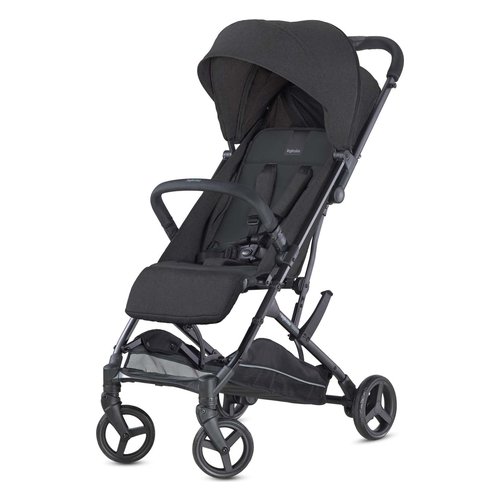 foto del prodotto passeggino 4 ruote inglesina ag86lotbk sketch total black