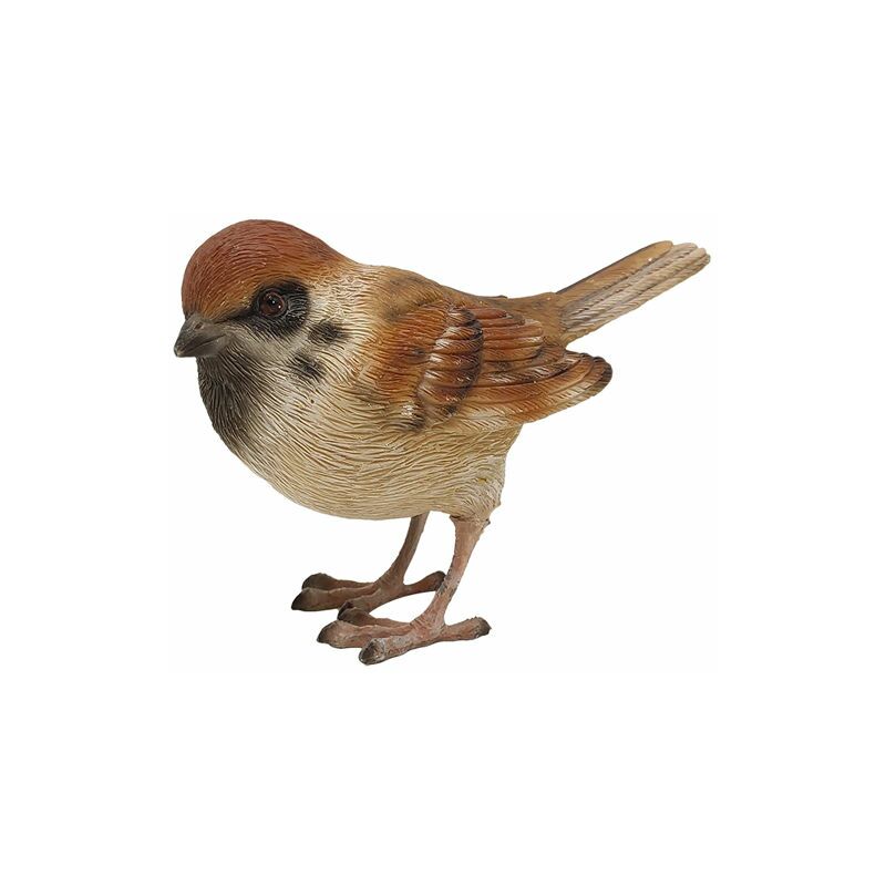 foto del prodotto passero in resina 12,1x5,3x8,5 cm decorazioni per la casa