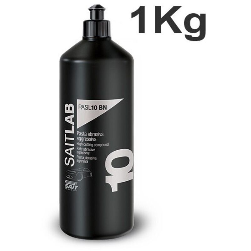 foto del prodotto pasta abrasiva aggressiva per auto pasl10 bn lab 1kg bianca - sait