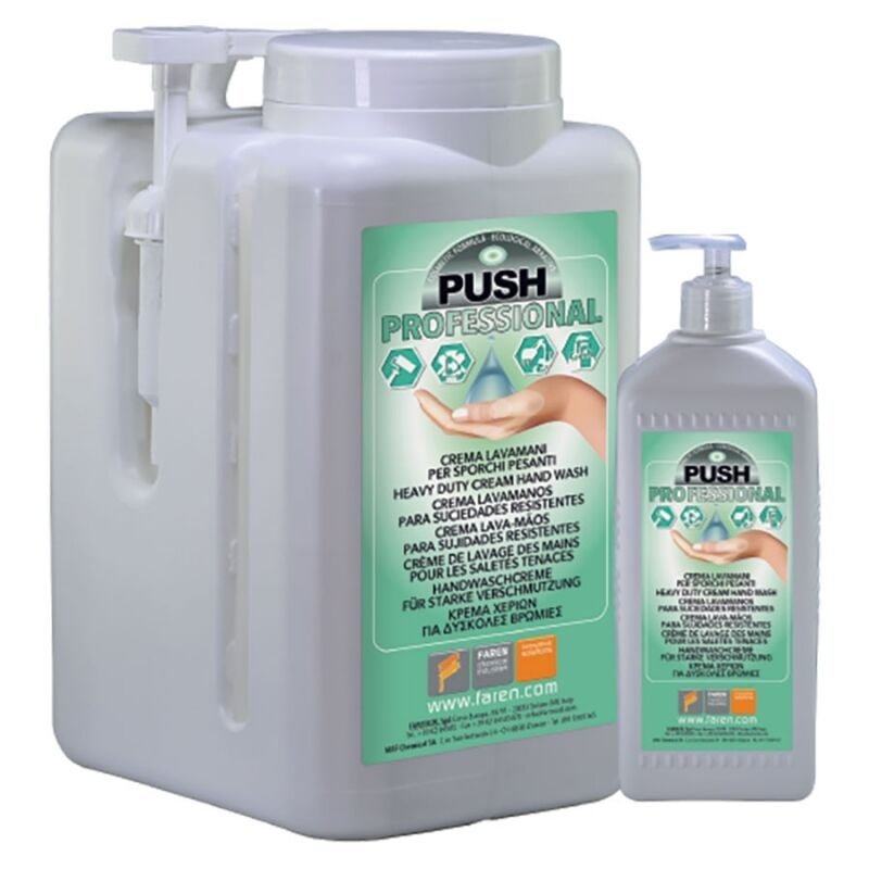 foto del prodotto pasta bianca abrasiva push professional 1 lt
