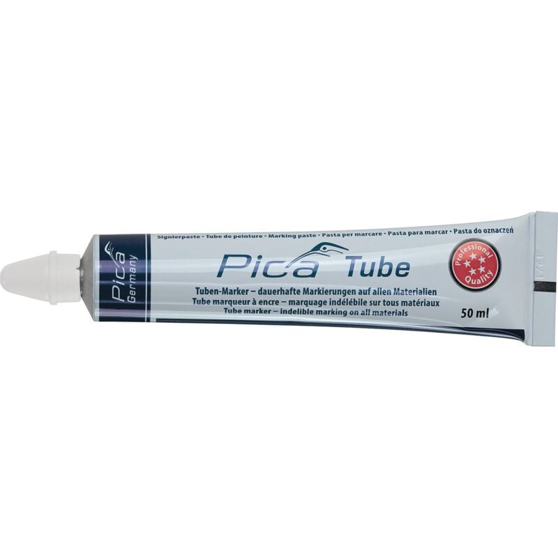 foto del prodotto pasta per marcatura classic 575 tubo bianco 50 ml pica