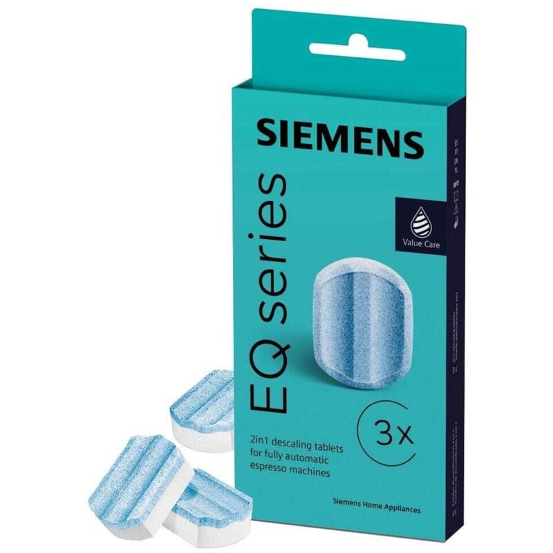 foto del prodotto pastiglie decalcificanti siemens eq. series 2 in 1 00312094 tz80002a 00576693 3 pezzi 