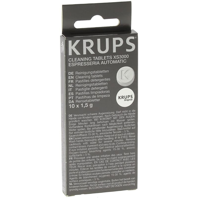 foto del prodotto pastiglie di pulizia krups 10 per krups espresso