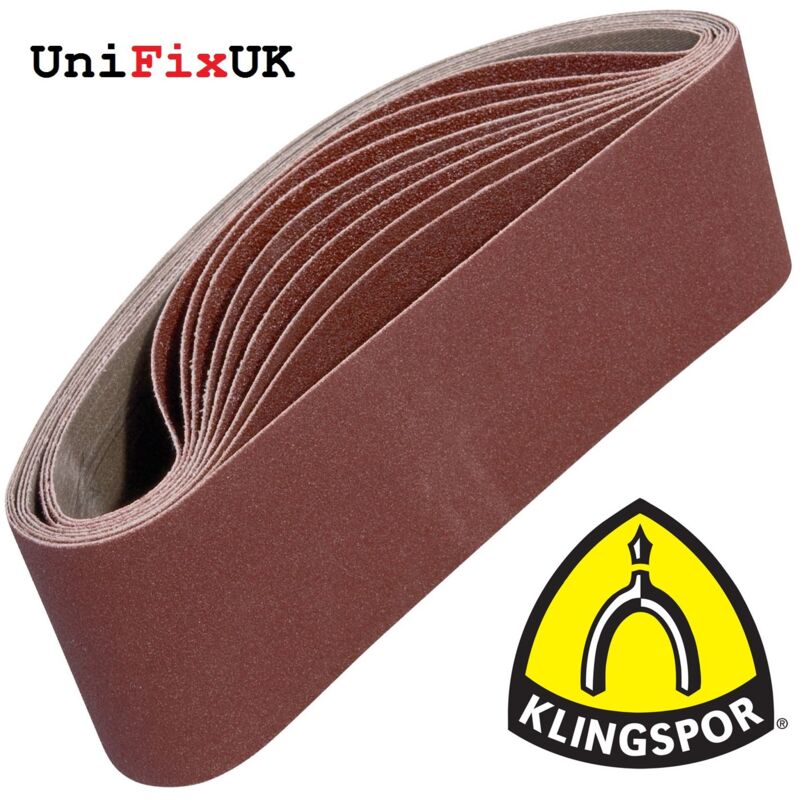 foto del prodotto pasy bezko cowe do elektronarz dzi ls307x 75mm x 533mm gr.150 10szt. klingspor