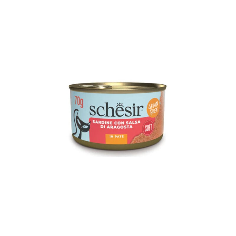 foto del prodotto pat di sardine con salsa di aragosta da 70 gr schesir