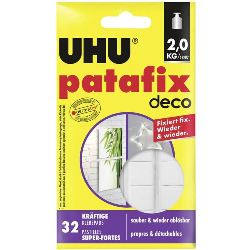 foto del prodotto patafix cuscinetti adesivi da casa 47910 1 pacco. uhu