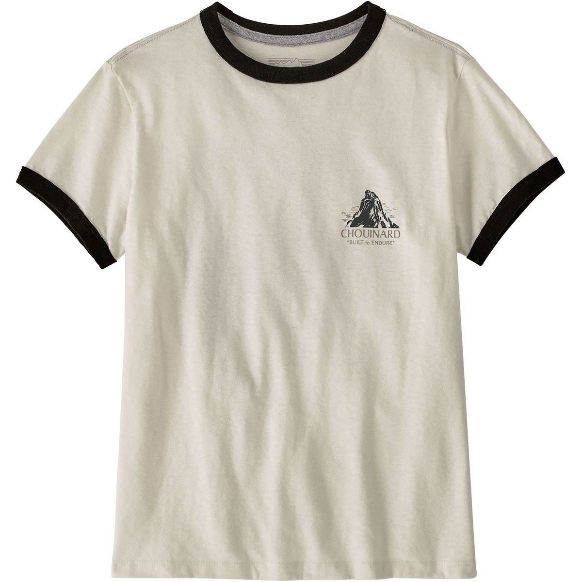 foto del prodotto patagonia donna maglietta ringer chouinard crest