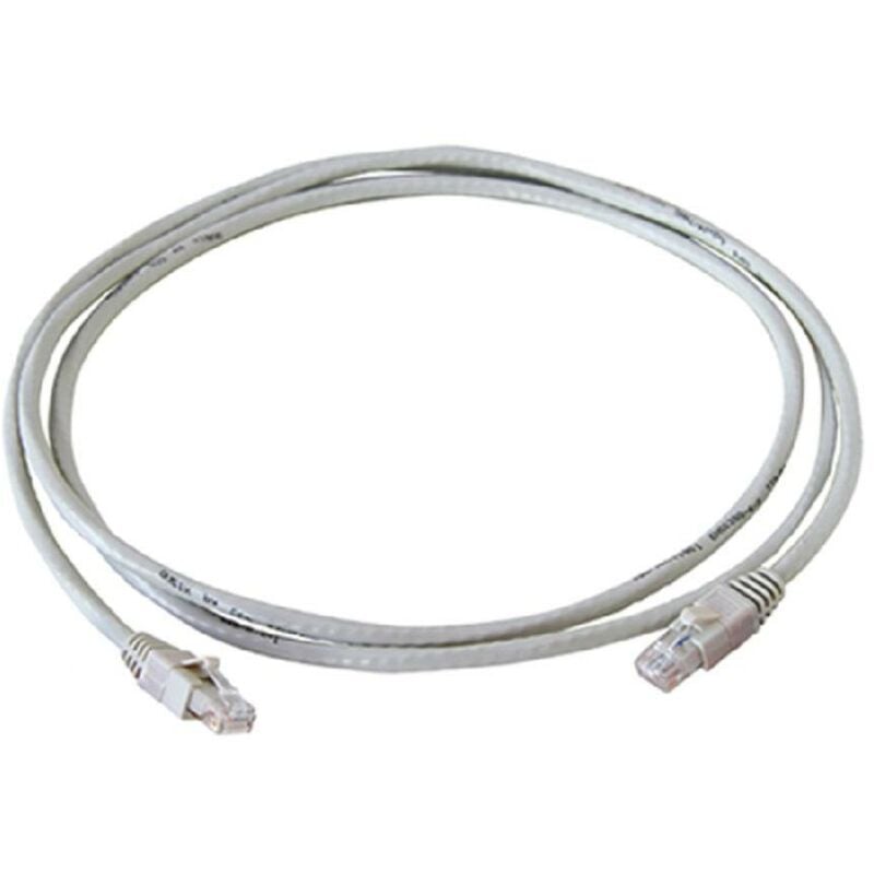 foto del prodotto patch cord ccs c6 u utp 1mt lszh bianco 2005061 qubix