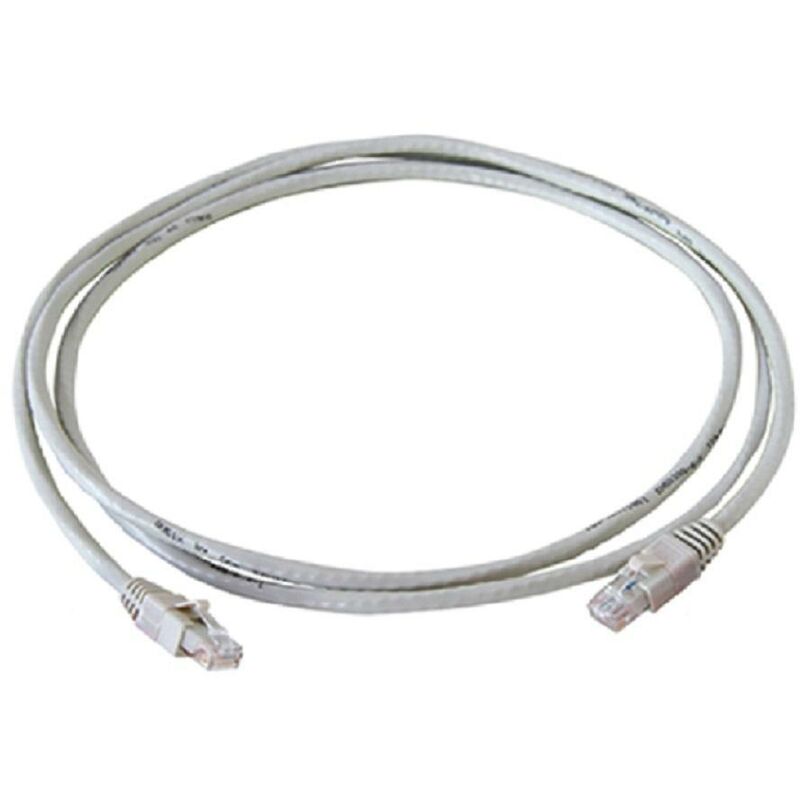 foto del prodotto patch cord ccs c6 u utp 2mt lszh bianco 2005062 qubix