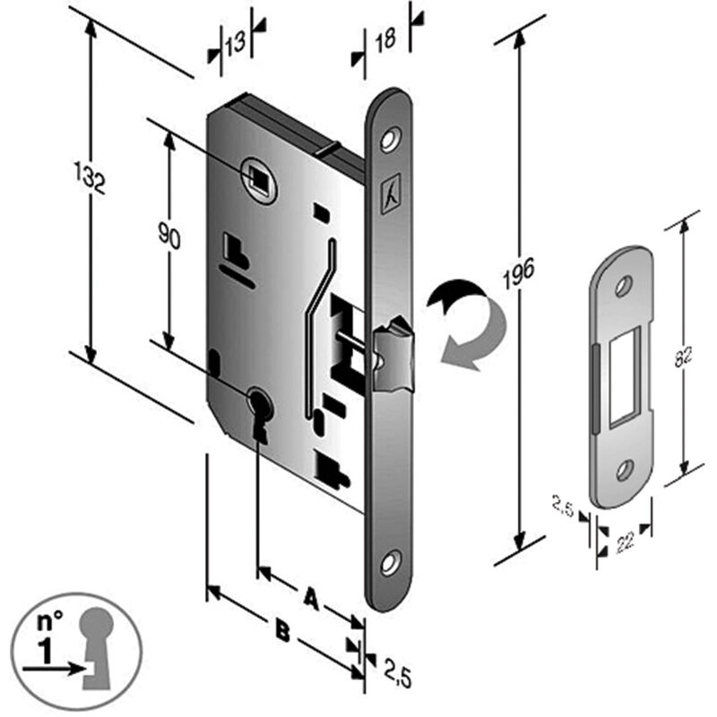 foto del prodotto patent b.bitter 8 90 scr.centr.bt e50 ot.c gac.