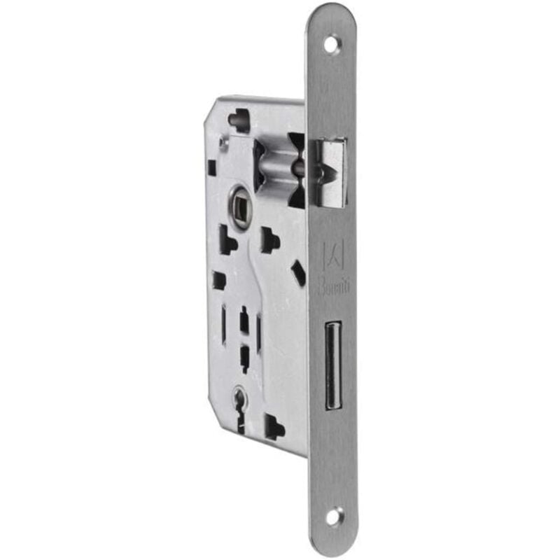 foto del prodotto patent serratura q.8 70 nickel 40 bordo tondo senza gaccia 5 pz