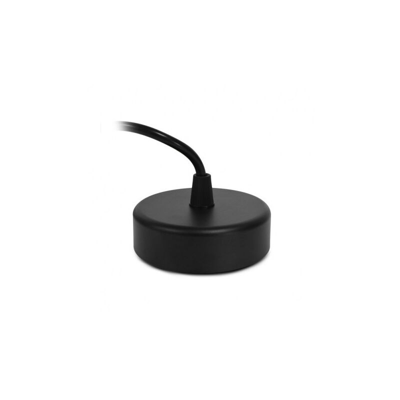 foto del prodotto pater per sospensione spot in spill nero 85mm altezza 28mm cavo 1m