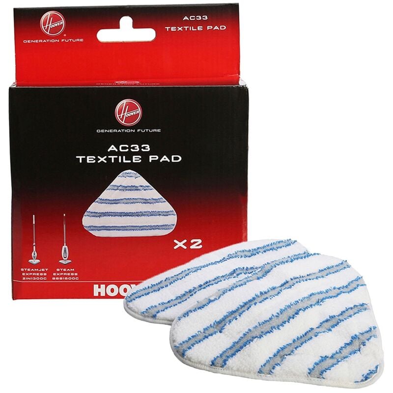 foto del prodotto patins x2 en toile microfibre ac33 pour nettoyeur vapeur steamjet hoover