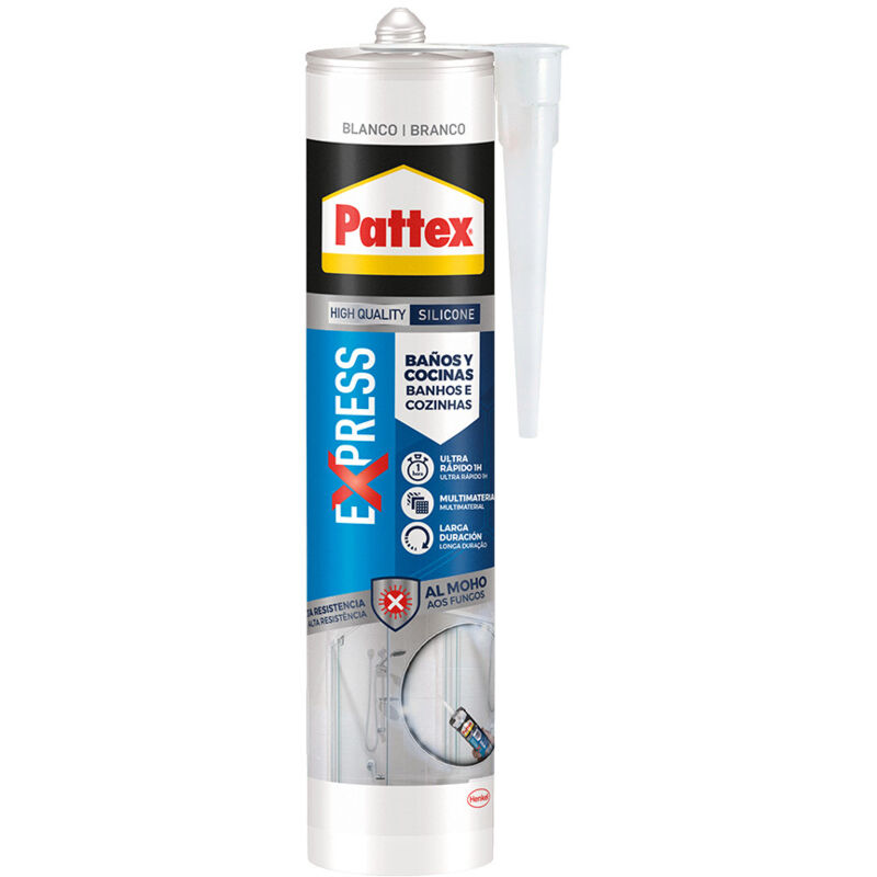 foto del prodotto pattex express blanco, 280 ml