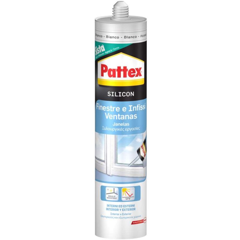 foto del prodotto pattex sealants finestre infissi grigio 290 ml