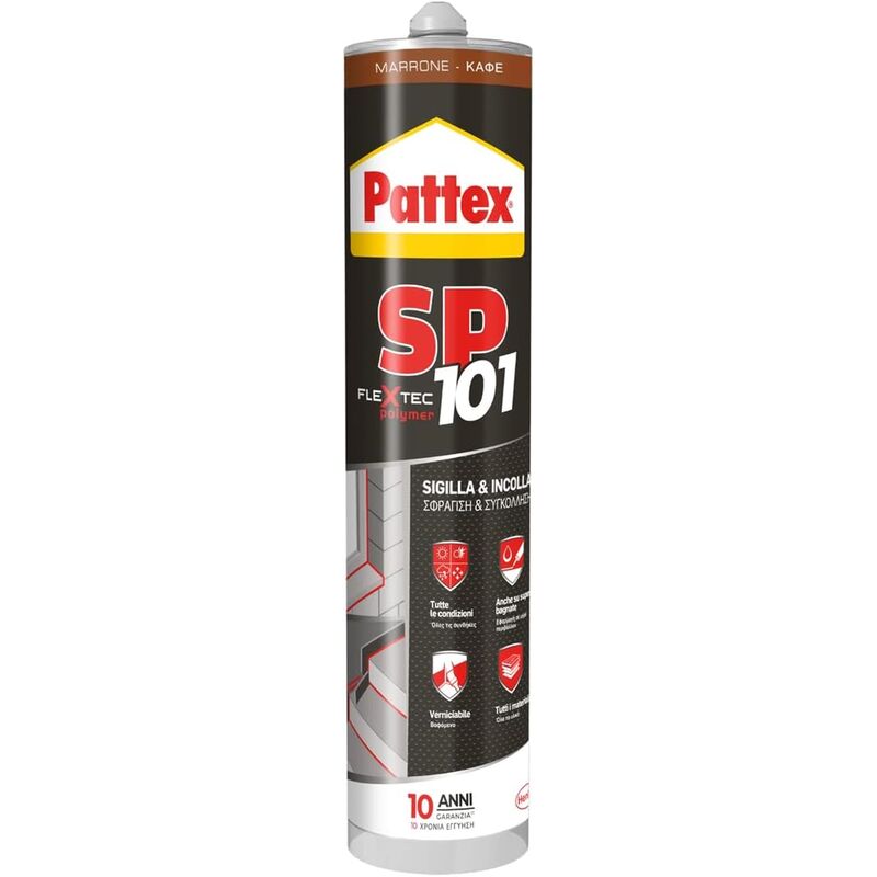 foto del prodotto pattex sigillante sp 101 colorato ml.280 nero