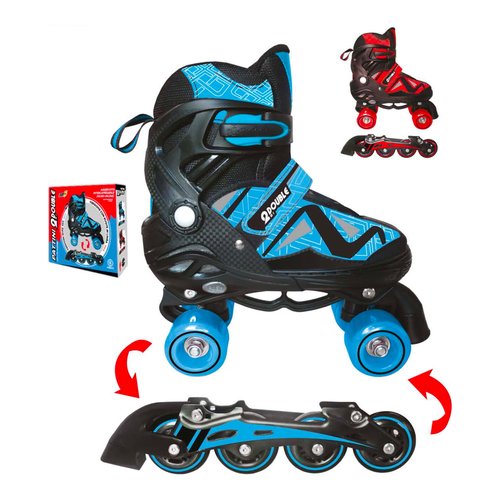 foto del prodotto pattini mandelli 707400156 sport one double 2 in 1