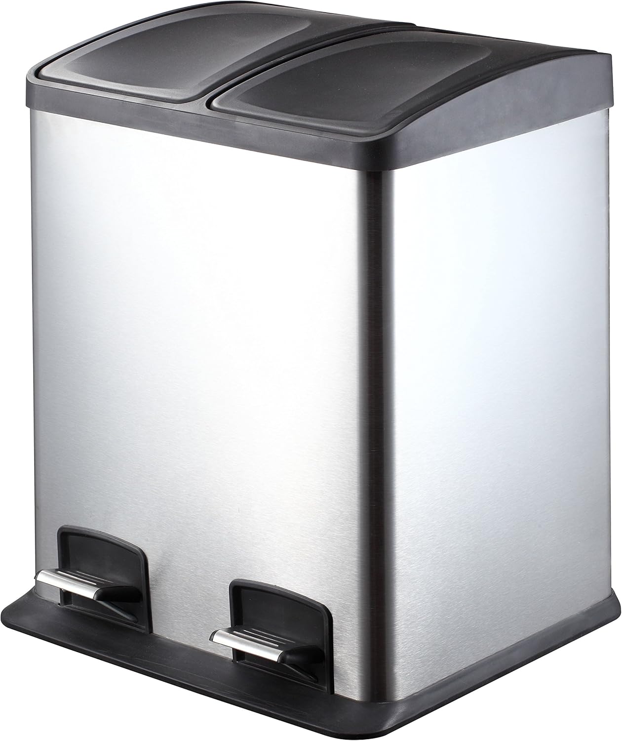 foto del prodotto pattumiera a pedale lt.2x12 per raccolta differenziata p1592002