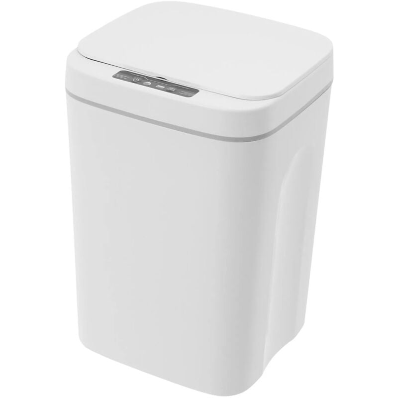 foto del prodotto pattumiera automatica, pattumiera con coperchio, 16 l, pattumiera da cucina con sensore automatico, in plastica abs pp , inodore, convenienza