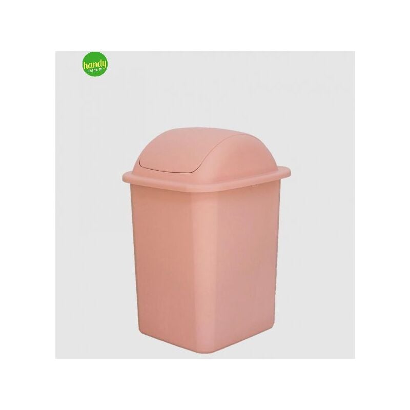 foto del prodotto pattumiera bascul belli e forti 18 lt rosa