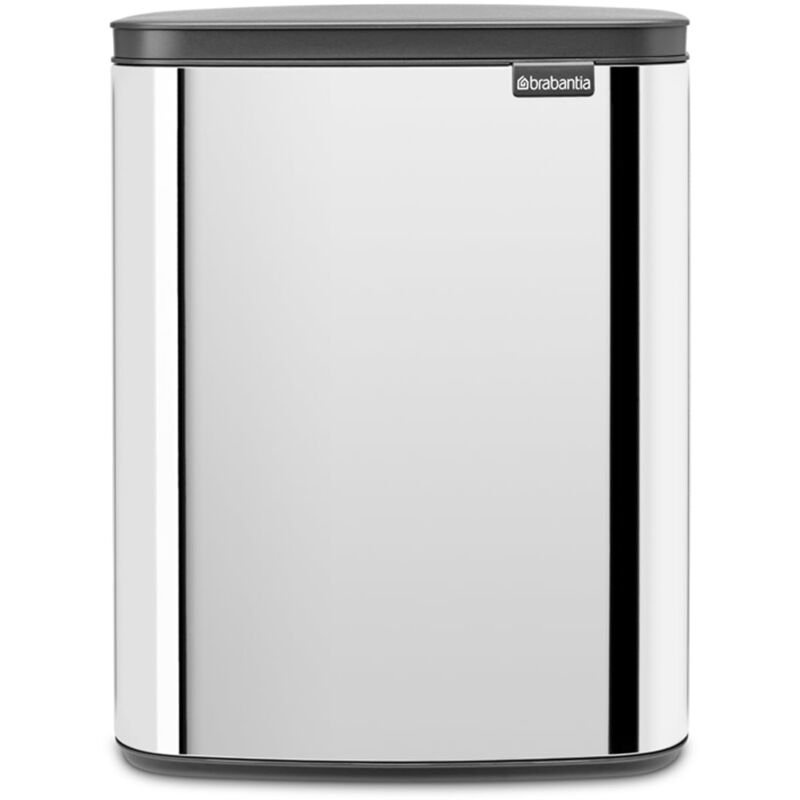 foto del prodotto pattumiera bo 12l piccolo ed elegante apertura e chiusura soft igienico e poco ingombrante appendibile a parete per bagno, toilette, camera