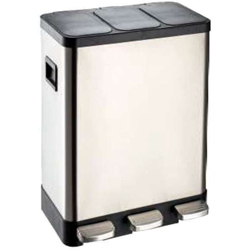foto del prodotto pattumiera differenziata in acciaio inox da 3 litri xtra modello 11538