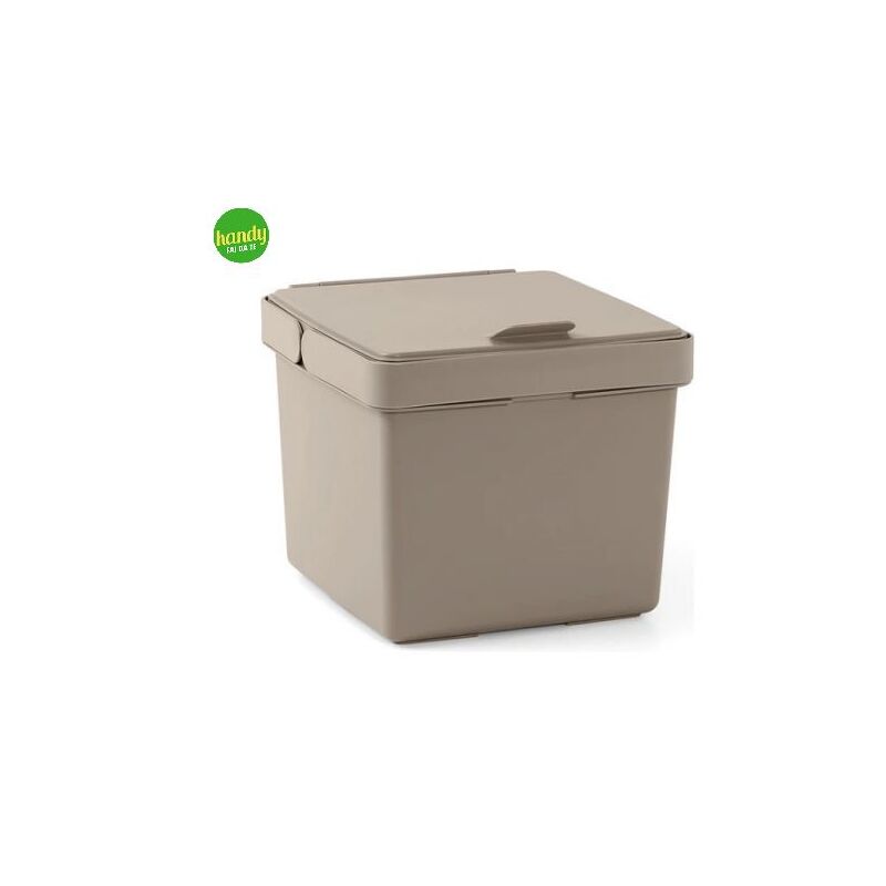 foto del prodotto pattumiera ecosplit veca toy 7l tortora
