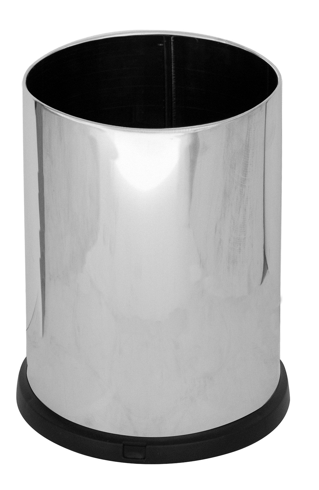 foto del prodotto pattumiera gettacarte ø25xh34 cm da interno in acciaio inox