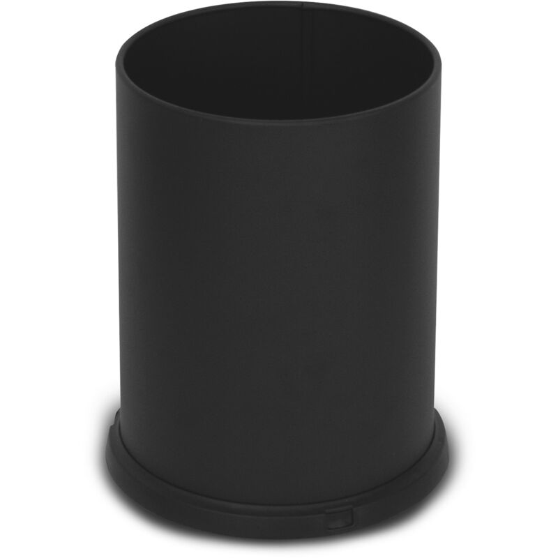 foto del prodotto pattumiera gettacarte 25xh34 cm da interno in acciaio verniciato nero