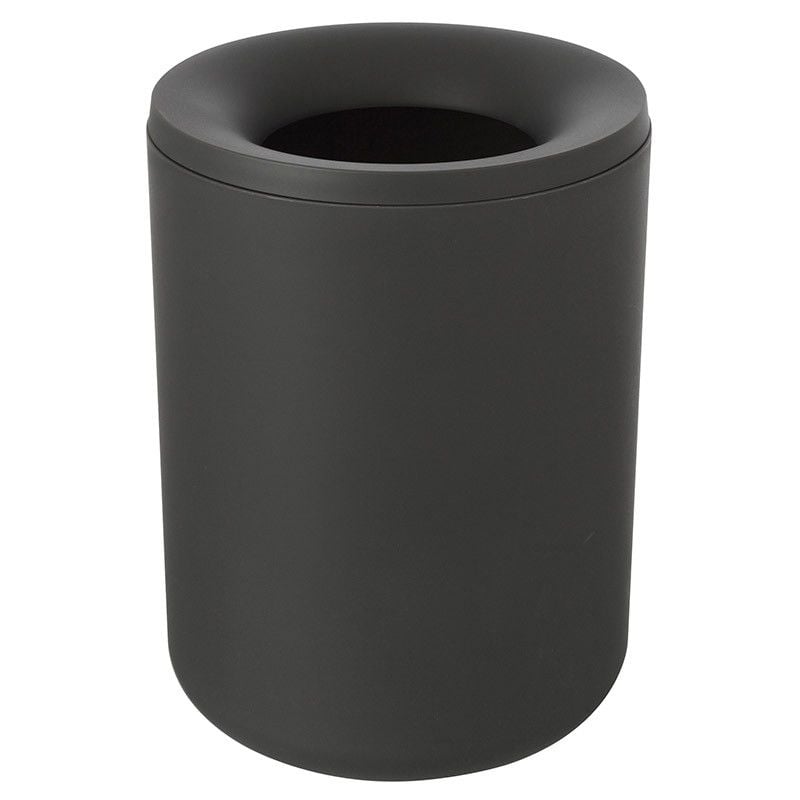 foto del prodotto pattumiera in plastica color grigio stile moderno