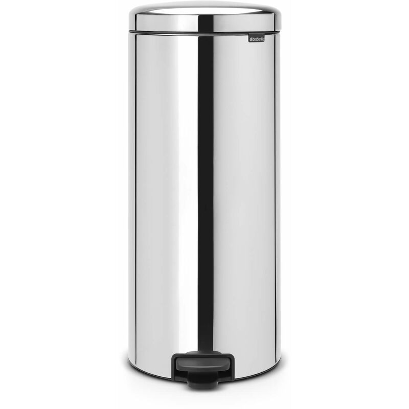 foto del prodotto pattumiera pedal bin lt.30 argento lucido