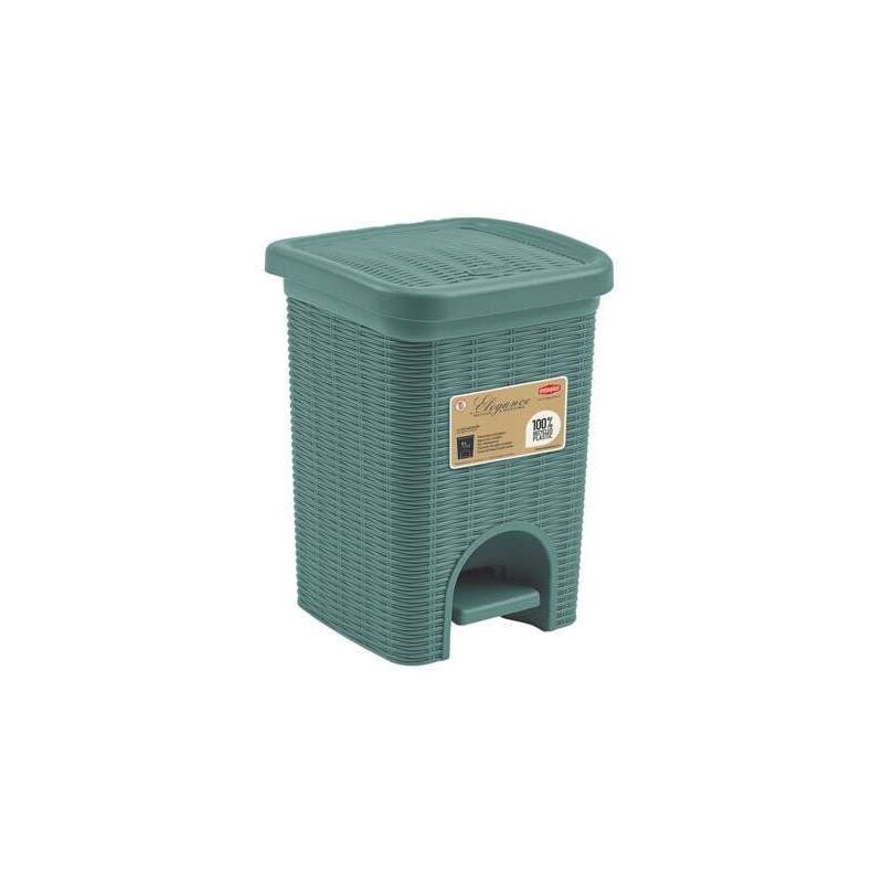 foto del prodotto pattumiera pedale elegance mini green l 6 stefanplast