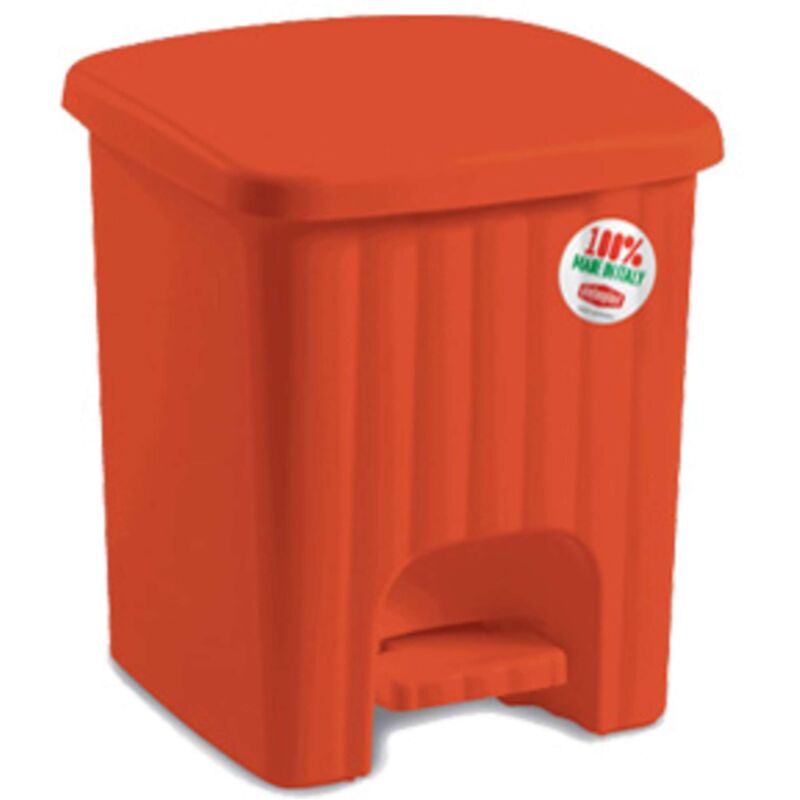 foto del prodotto pattumiera pedale mini rosso sunset l 4,5 stefanpl