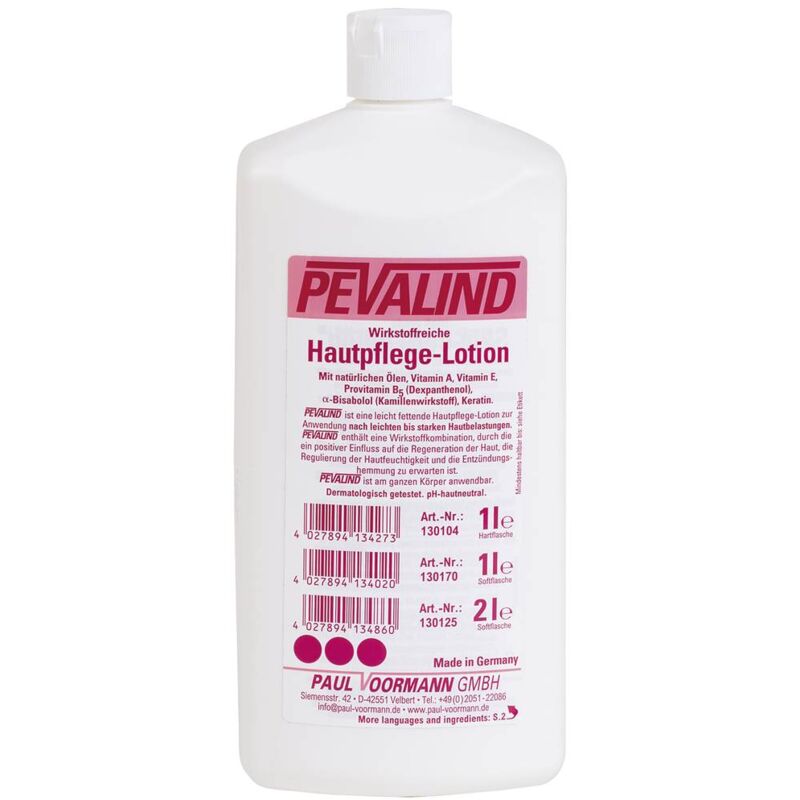 foto del prodotto paul voormann pevalind hand emulsion 1000 ml crema per la cura della pelle 1012155 1000 ml