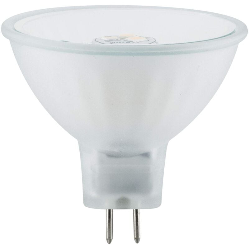foto del prodotto paulmann 28330 led riflettore maxi flood, 12 v, soft opale 2700 k, vetro, gu5.3, 3 w, trasparente, 4.5 x 5.1 x 4.5 cm