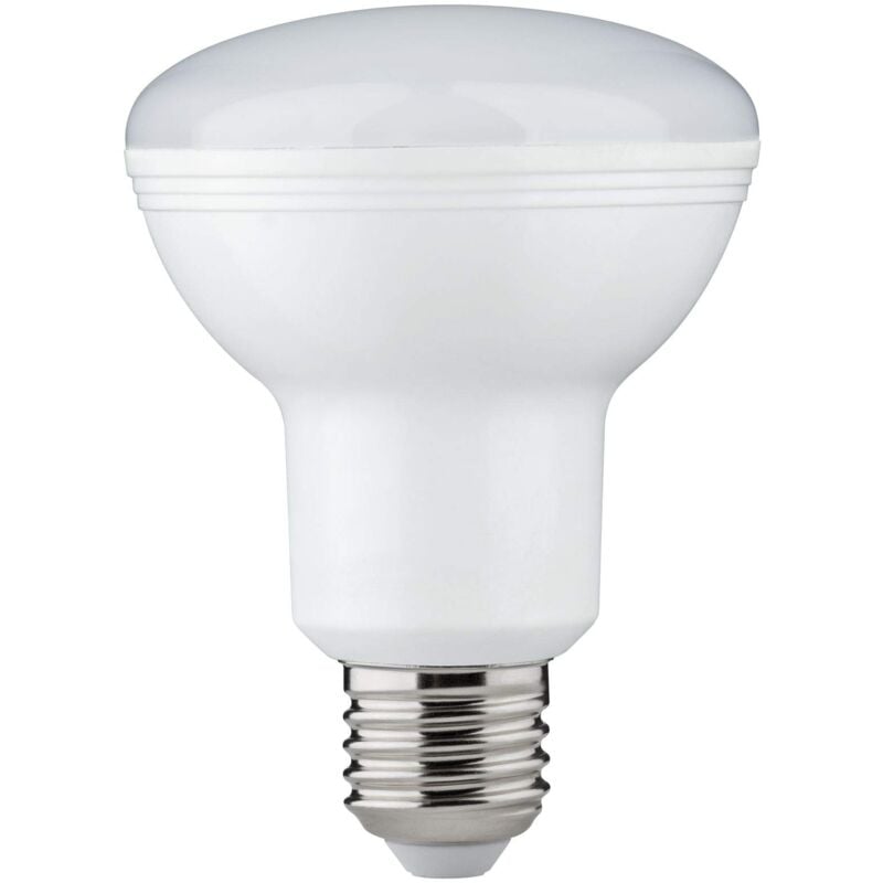 foto del prodotto paulmann 28444 lampadina riflettore a led r80, 10 watt, attacco e27, 2700 k, luce bianca calda, 806 lm