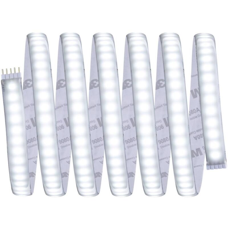 foto del prodotto paulmann 70553 espansione striscia led con spina 24 v 2.50 m bianco luce del giorno 2.5 m