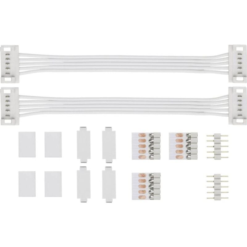 foto del prodotto paulmann 70919 kit connettori 144 w max lunghezza cavo 10.00 cm 24 v plastica l x l x a 100 x 19 x 7 mm 1 pz.