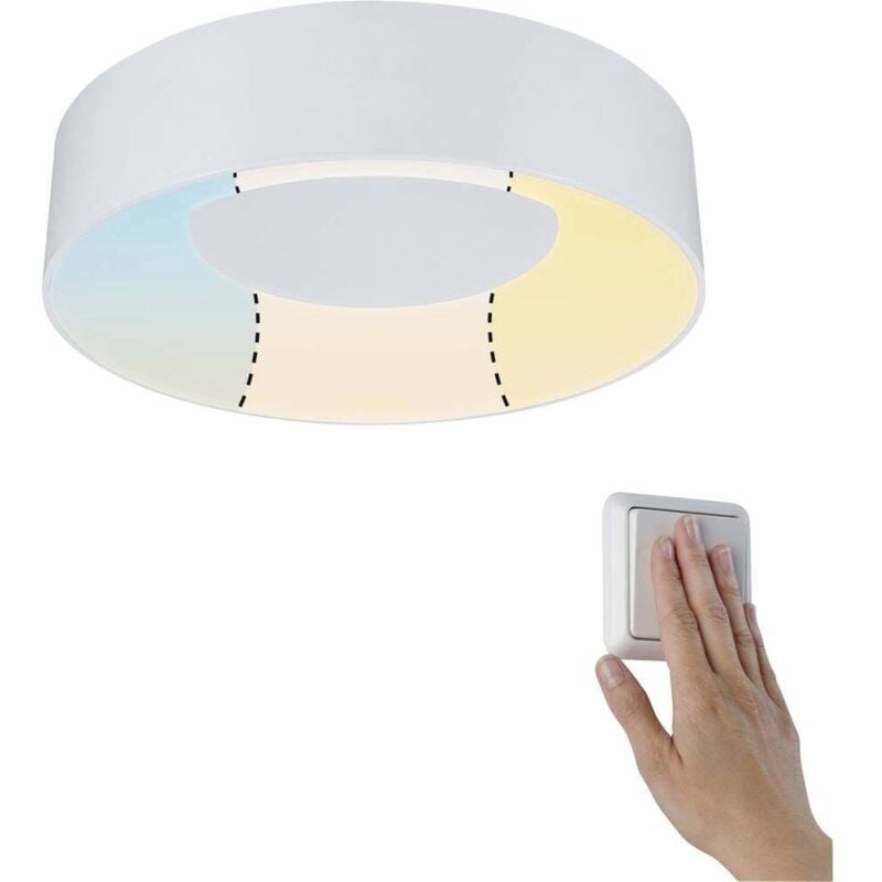 foto del prodotto paulmann 78946 homespa casca plafoniera led bianco